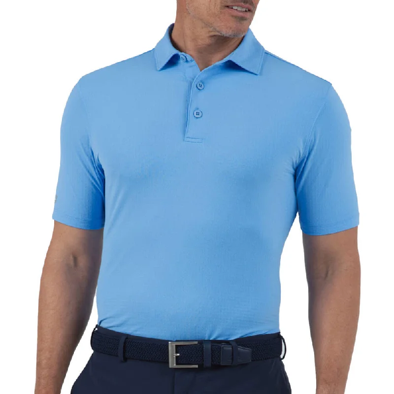 men's polos with side slits -IBKUL Mens Solid Polo Shirt - Peri