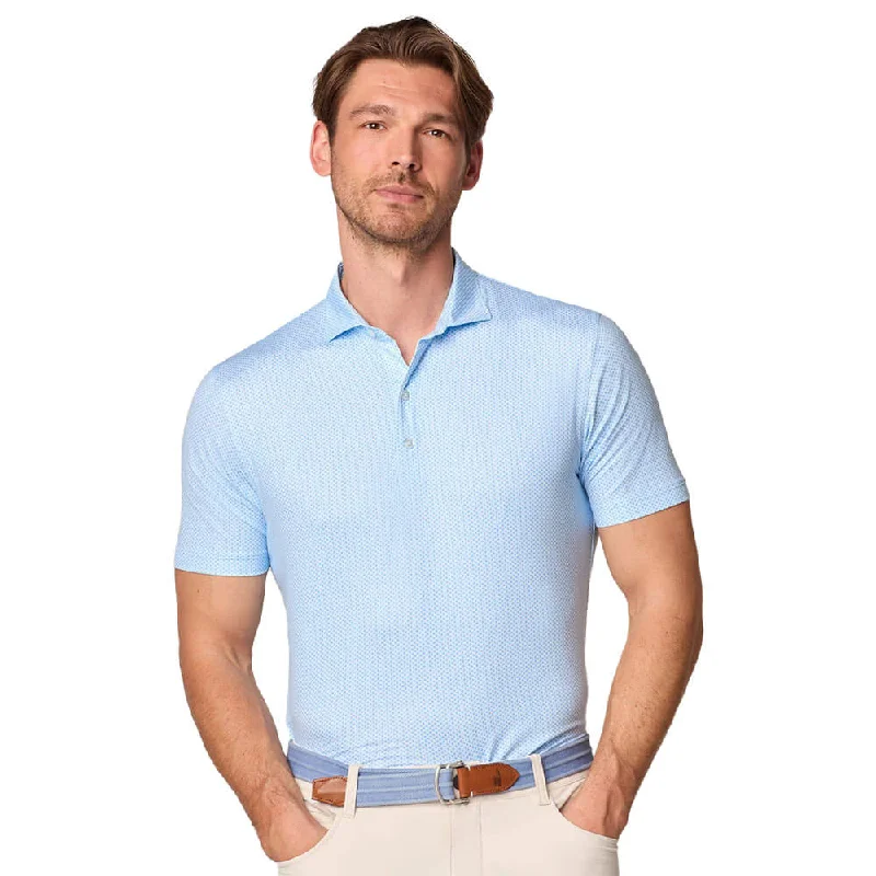 men's casual pique polo shirts -Johnnie-O Julian Featherweight Polo Shirt - Maliblu