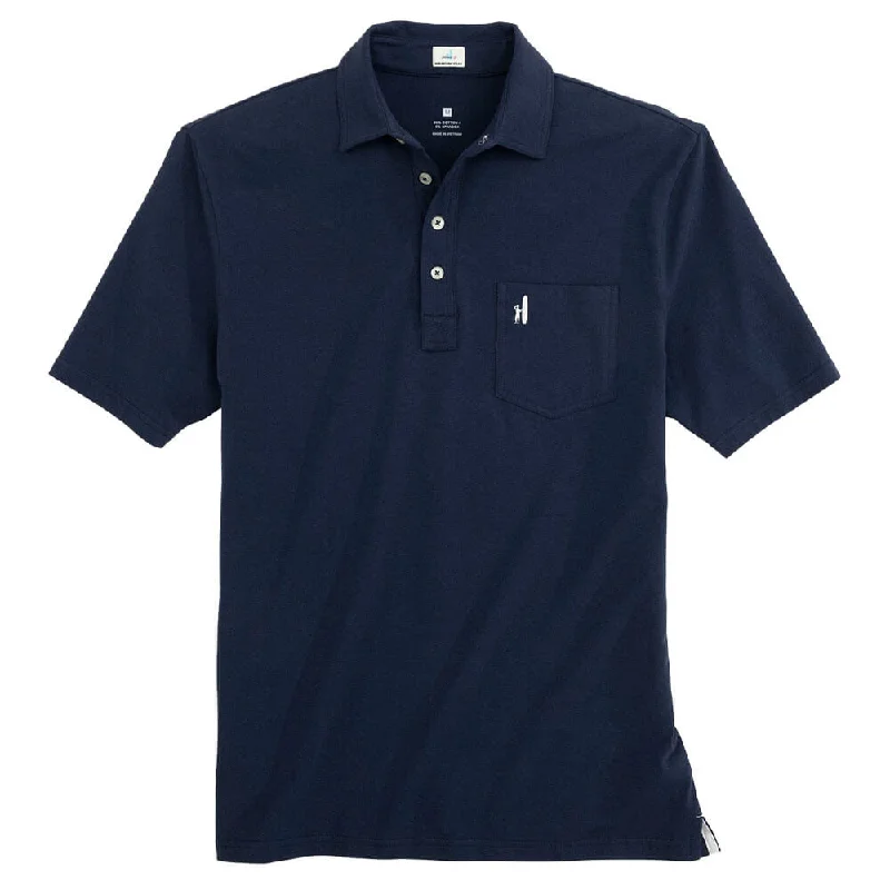 men's casual polo shirts for work -Johnnie-O The Original Polo Shirt - Wake*