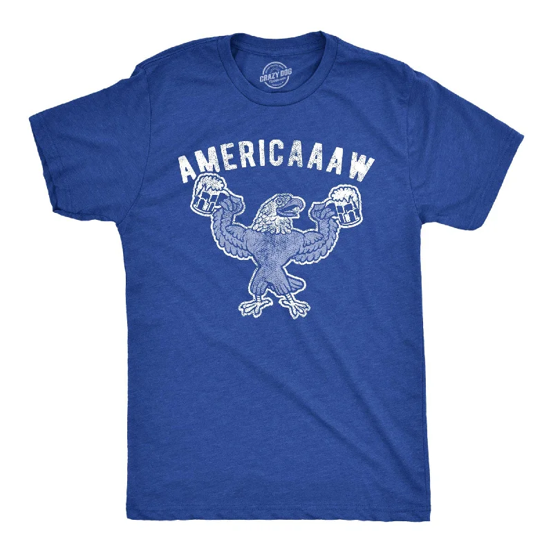 men's sports t-shirts -Americaaaw Men's T Shirt