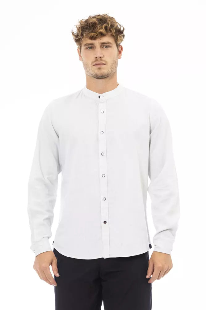 stylish casual shirts -Baldinini Trend  Rayon Men's Shirt