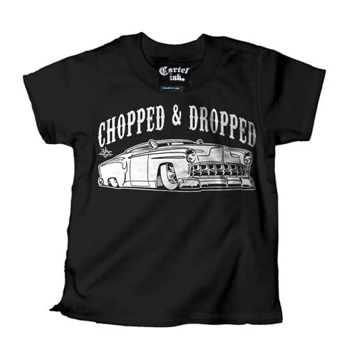 men's fashion t-shirts -Chopped and Dropped Kid's T-Shirt