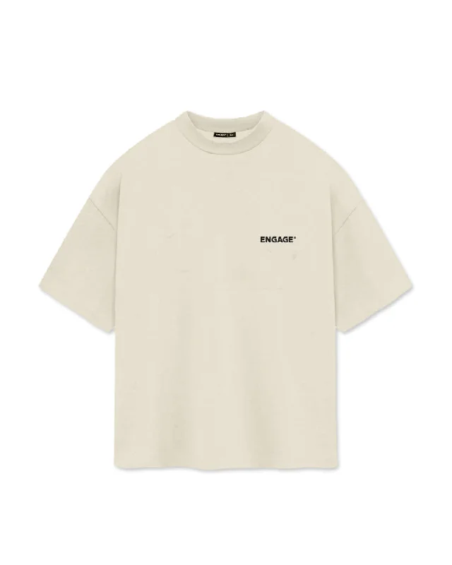 men's t-shirts for summer -Classic Wordmark T-Shirt (Off-White)