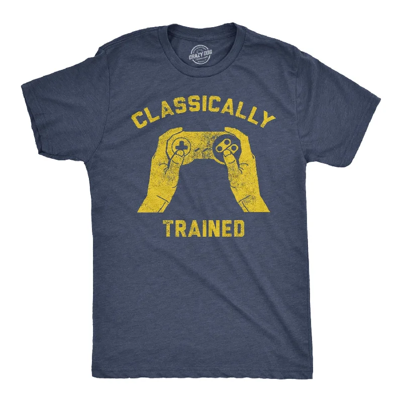 plain t-shirts for men -Classically Trained Men's T Shirt