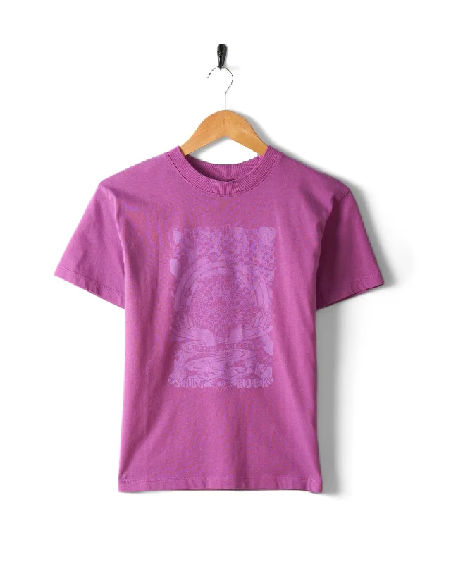 men's fashion-forward t-shirts -Cosmic Soul - Kids T-Shirt - Purple