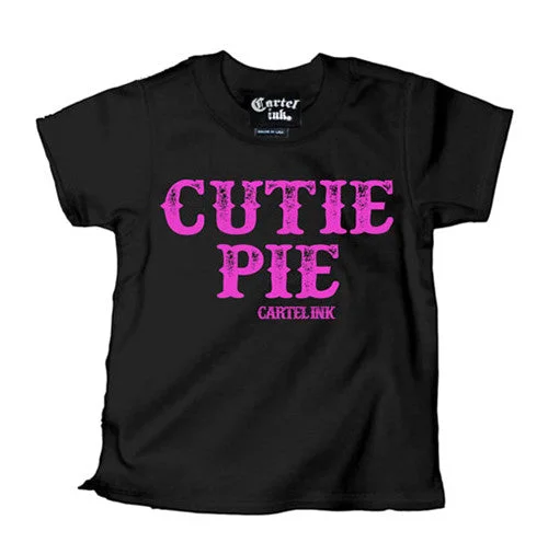 men's round neck t-shirts -Cutie Pie Kid's T-Shirt