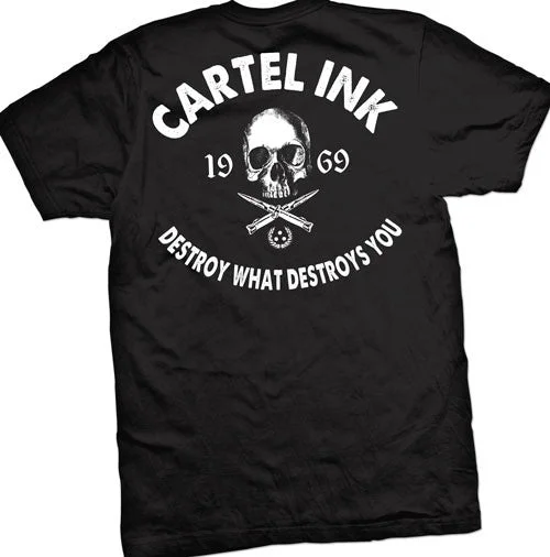 casual street t-shirts for men -Destroy What Destroys You Men's T-Shirt