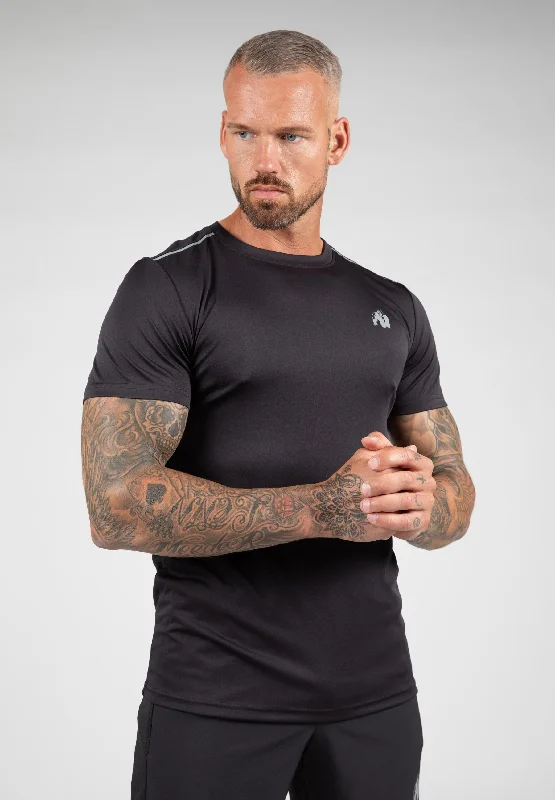 breathable t-shirts for men -Easton T-Shirt - Black