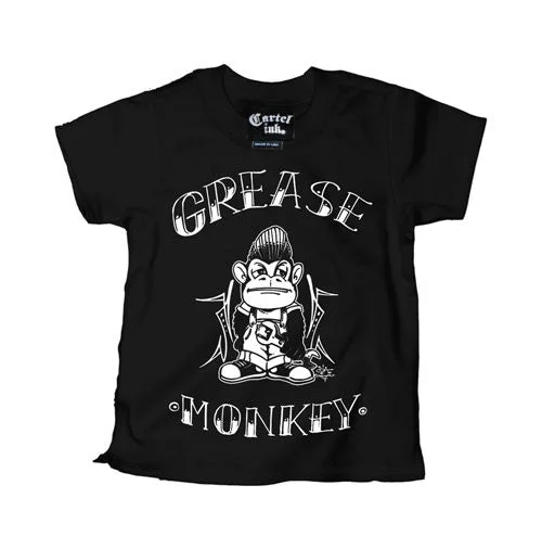 classic t-shirts for men -Grease Monkey Kid's T-Shirt