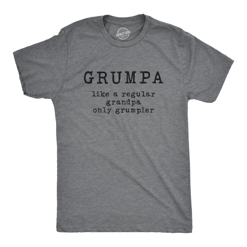 men's athletic fit t-shirts -Grumpa Men's T Shirt