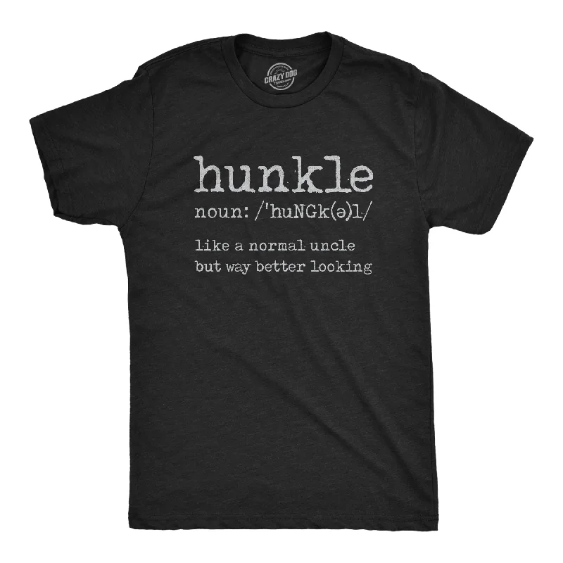 men's streetwear t-shirts -Hunkle Men's T Shirt