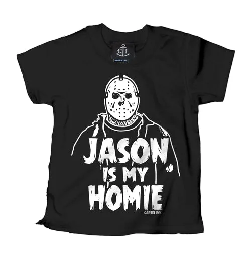 performance wear t-shirts for men -Jason is my Homie Kid's T-Shirt