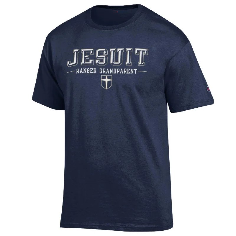 comfortable cotton t-shirts -Jesuit Grandparent T-shirt