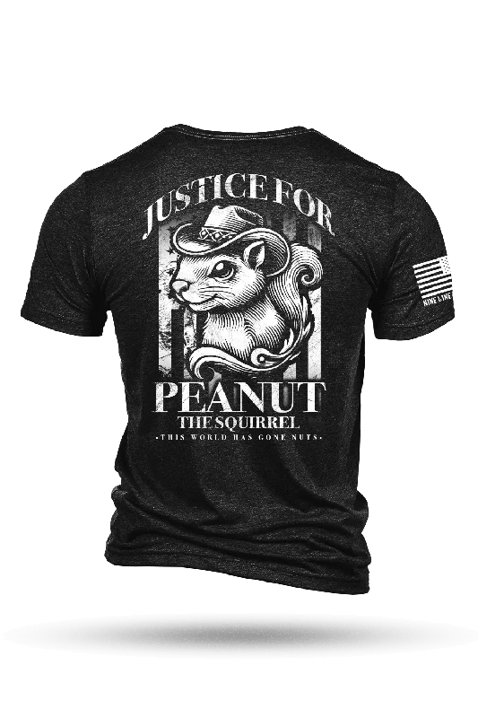 trendy graphic t-shirts -Justice For Peanut - T-Shirt