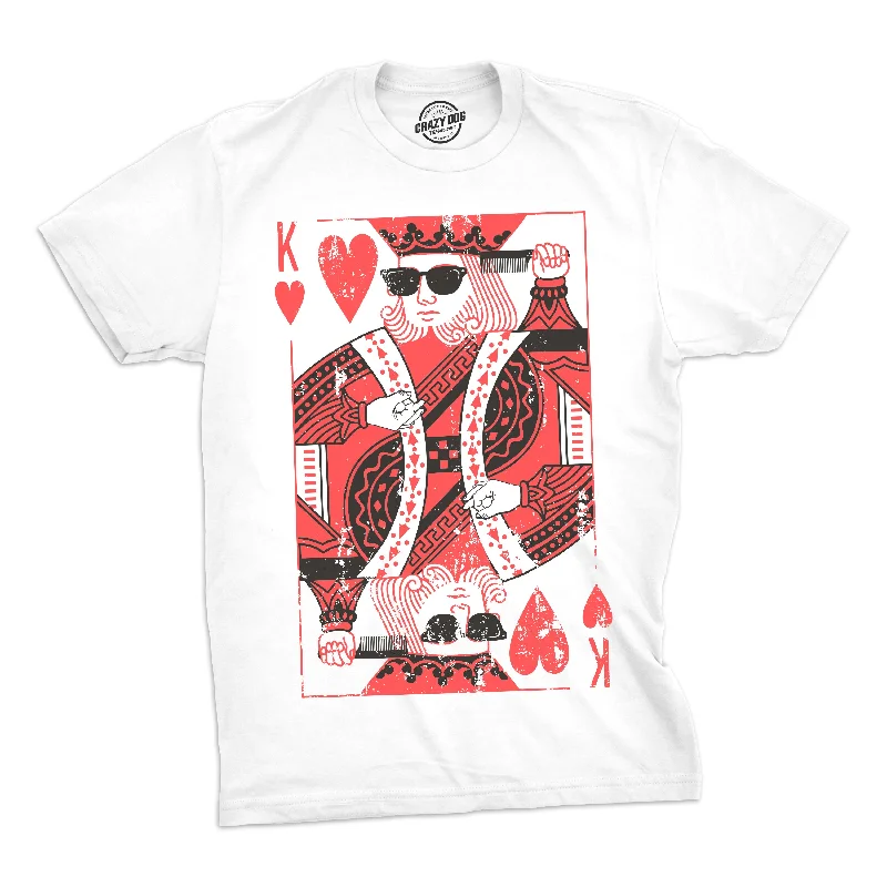 classic t-shirts for men -King Of Hearts Men's T Shirt