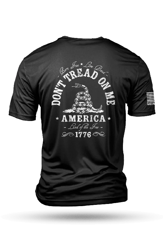 men's urban style t-shirts -Don't Tread On Me - Moisture Wicking T-Shirt