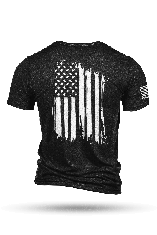 comfortable graphic tees for men -America - T-Shirt