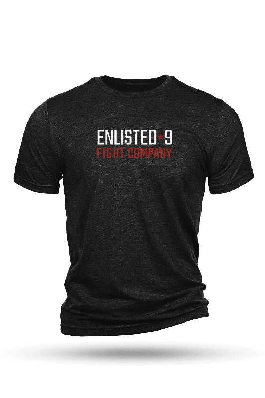 trendy v-neck t-shirts for men -Enlisted 9 - T-Shirt