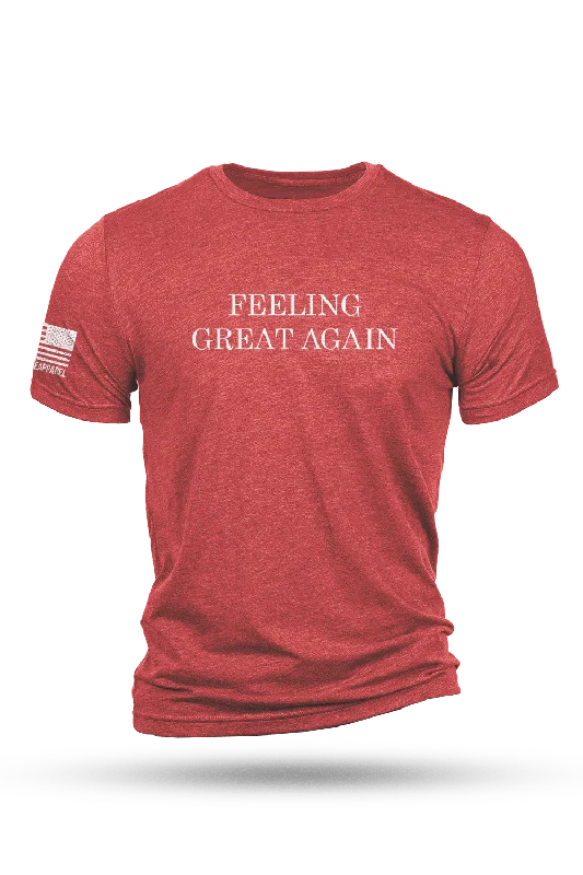 men's t-shirts for casual wear -Feeling Great Again - T-Shirt