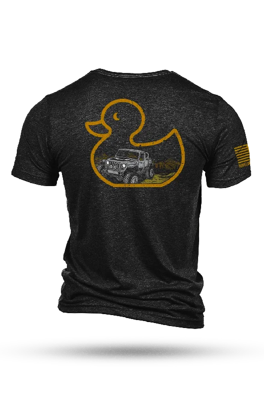 trendy v-neck t-shirts for men -Duck, Duck, Off-Road - T-Shirt