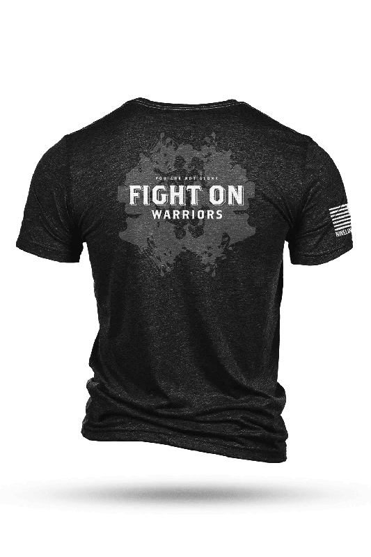 men's crewneck graphic t-shirts -Fight The War Within - T-Shirt