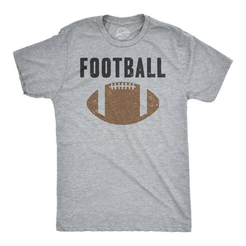 men's printed graphic t-shirts -Vintage Football Men's T Shirt