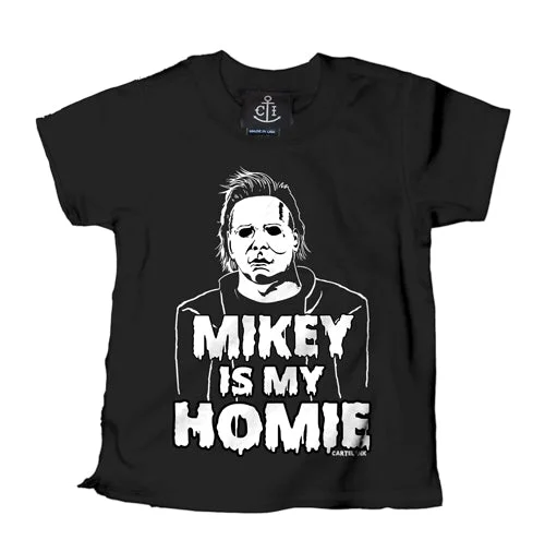 athletic t-shirts for men -Mikey is my Homie Kid's T-Shirt