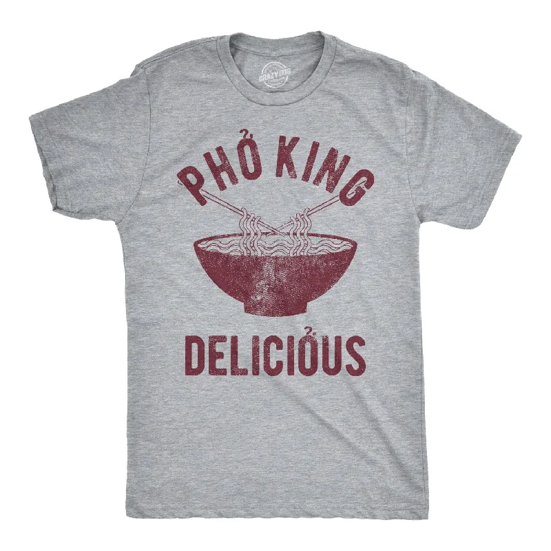 men's holiday-themed t-shirts -Pho King Delicious Men's T Shirt