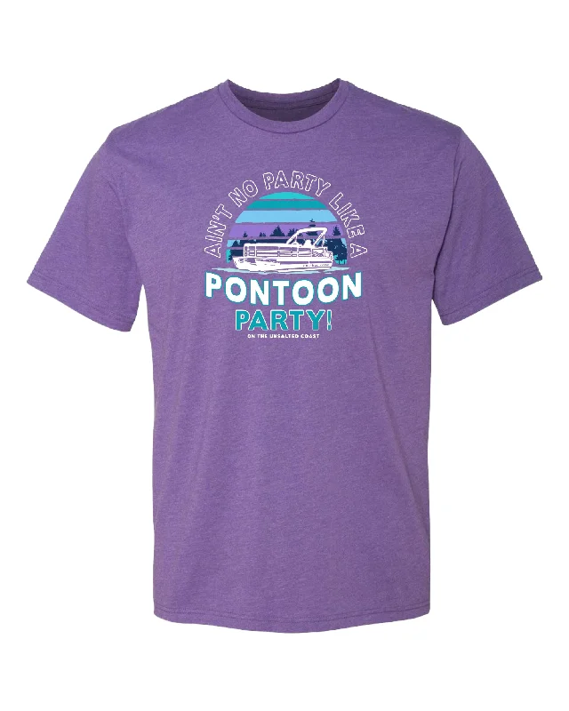 men's fashion t-shirts -PONTOON PARTY