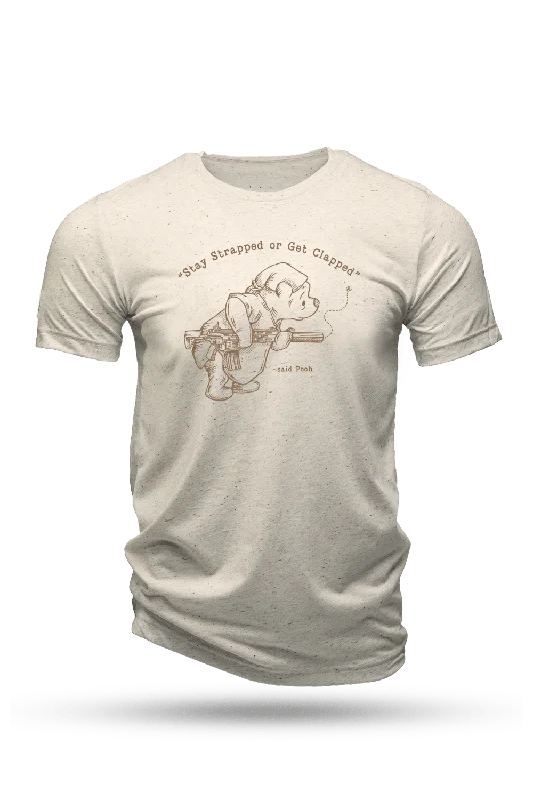 men's cotton t-shirts for sports -Pooh Outline - T-Shirt