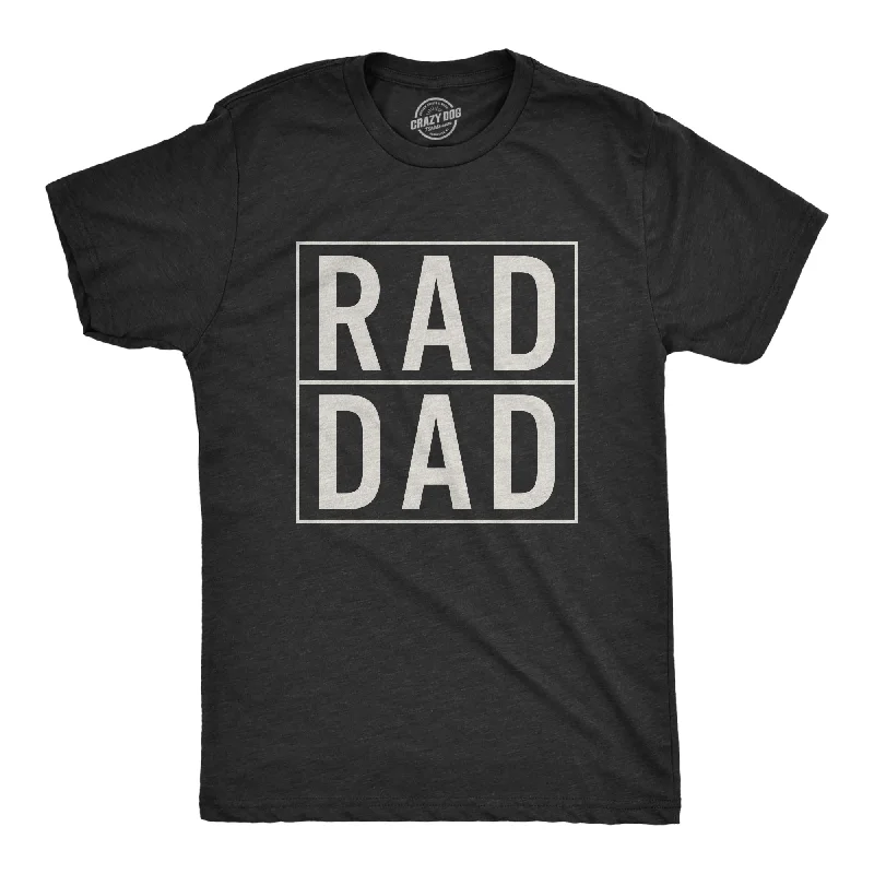 plain t-shirts for men -Rad Dad Men's T Shirt