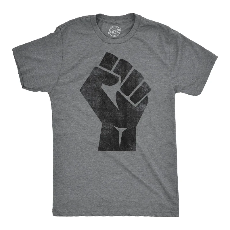 men's bold graphic tees -Revolution Fist Men's T Shirt