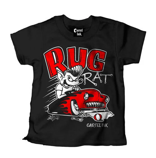 casual graphic t-shirts for men -Rug Rat Kid's T-Shirt