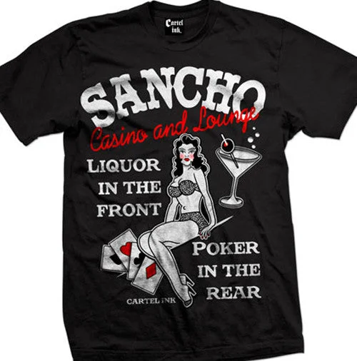 men's vintage t-shirts -Sancho Casino Men's T-Shirt