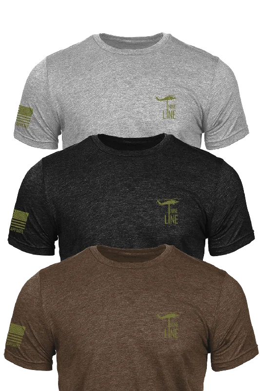 men's fitted t-shirts -Field Pack - T-Shirt 3-Pack