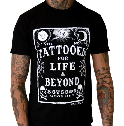 men's soft jersey t-shirts -Tattooed For Life and Beyond Men's T-Shirt