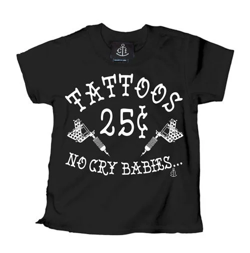 stylish t-shirts for men -Tattoos 25¢ Kid's T-Shirt