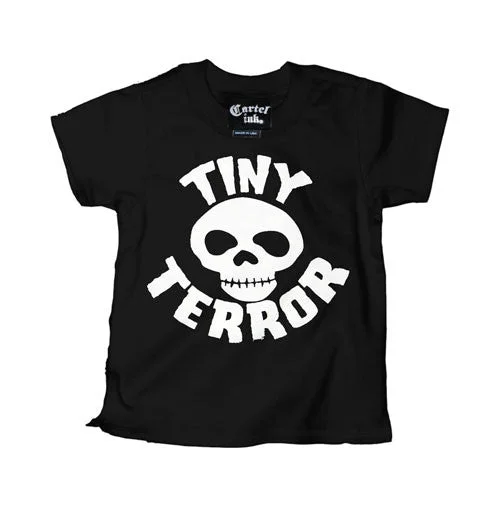 men's t-shirts for summer -Tiny Terror Kid's T-Shirt