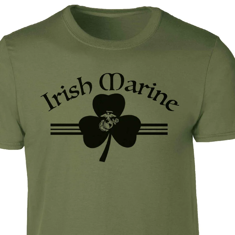 men's basic round neck t-shirts -Irish Marine T-shirt