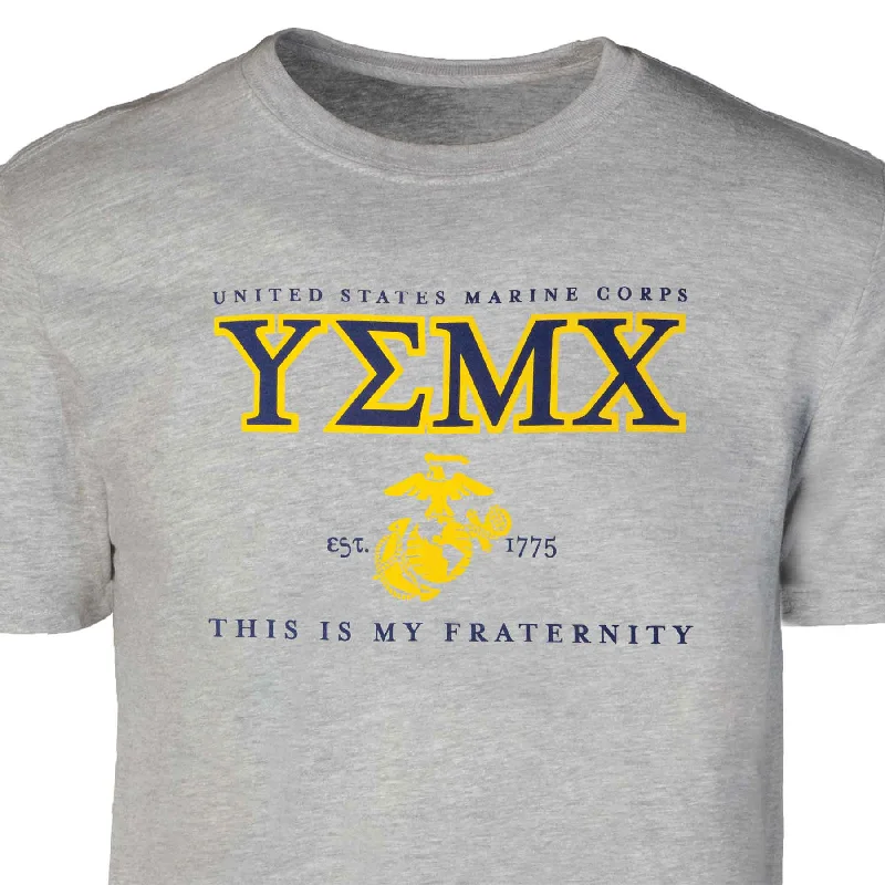 men's summer graphic tees -This is My Fraternity T-shirt