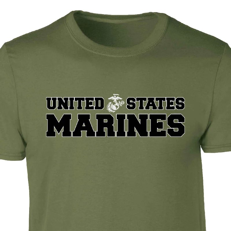 colorful t-shirts for men -United States Marines T-Shirt