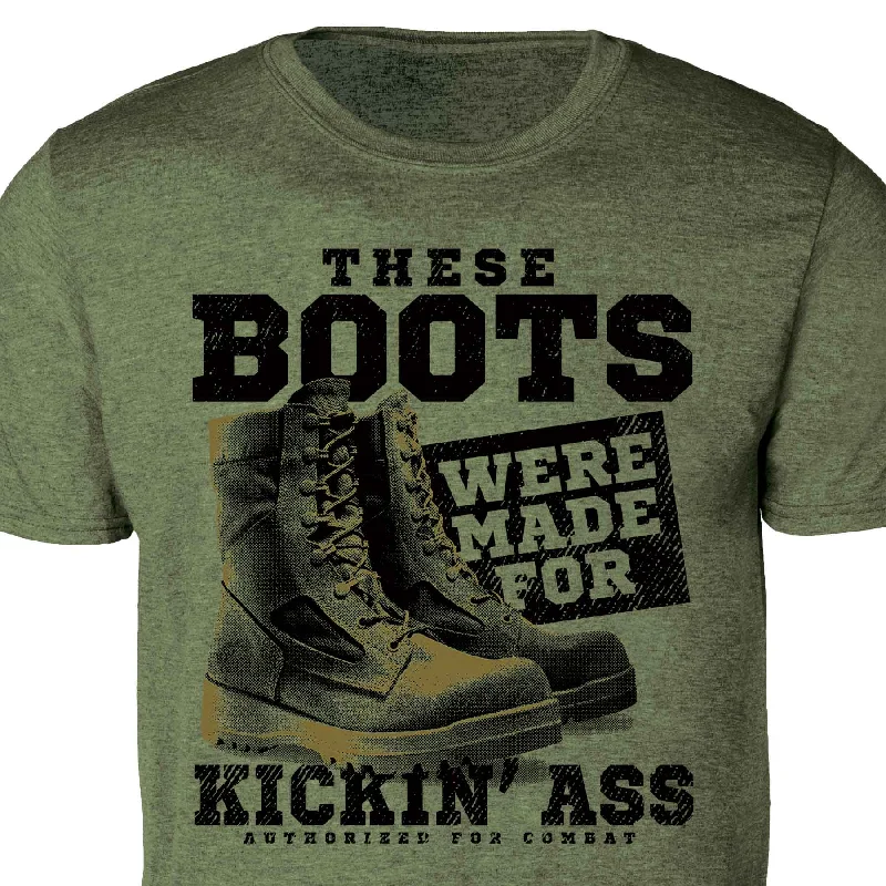 versatile t-shirts for men -These Boots T-shirt