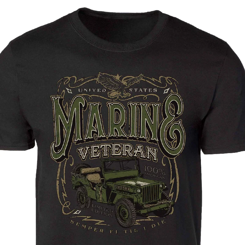 lightweight summer t-shirts -USMC Semper Fi Til I Die T-shirt