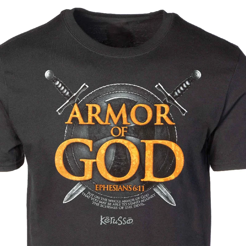 men's t-shirts with logos -Armor of God T-shirt