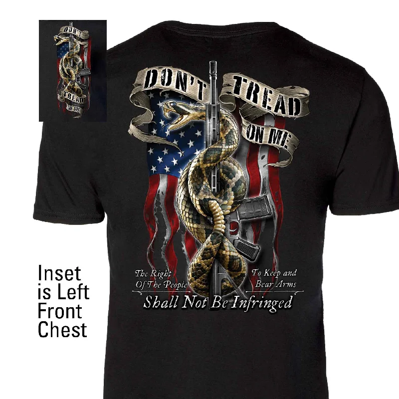 slim fit t-shirts for men -Don't Tread On Me T-shirt