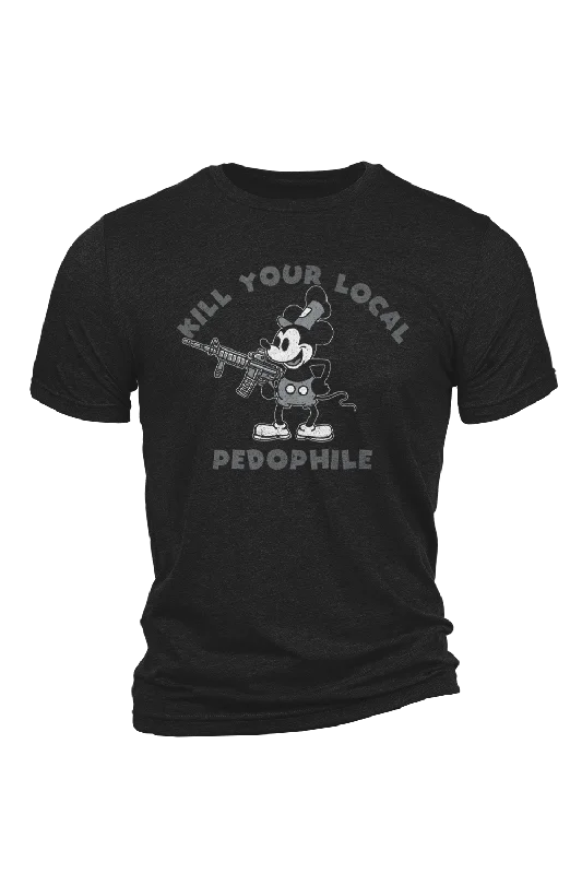 casual street t-shirts for men -Steamboat Willie - T-Shirt