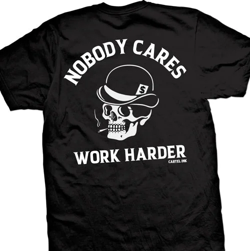 men's casual summer t-shirts -Work Harder Men's T-Shirt