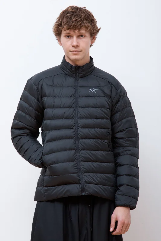 men's fitted jackets -Cerium Jacket M Black