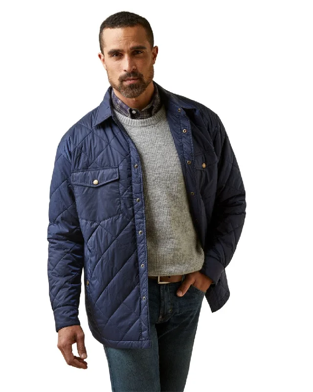 stylish winter jackets for men -Ariat Mens Stinson Shirt Jacket