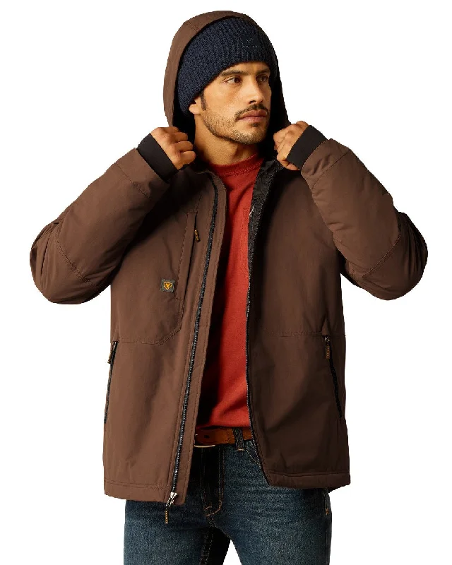 men's sleek jackets -Ariat Rebar Cordura Ripstop Insulated Jacket